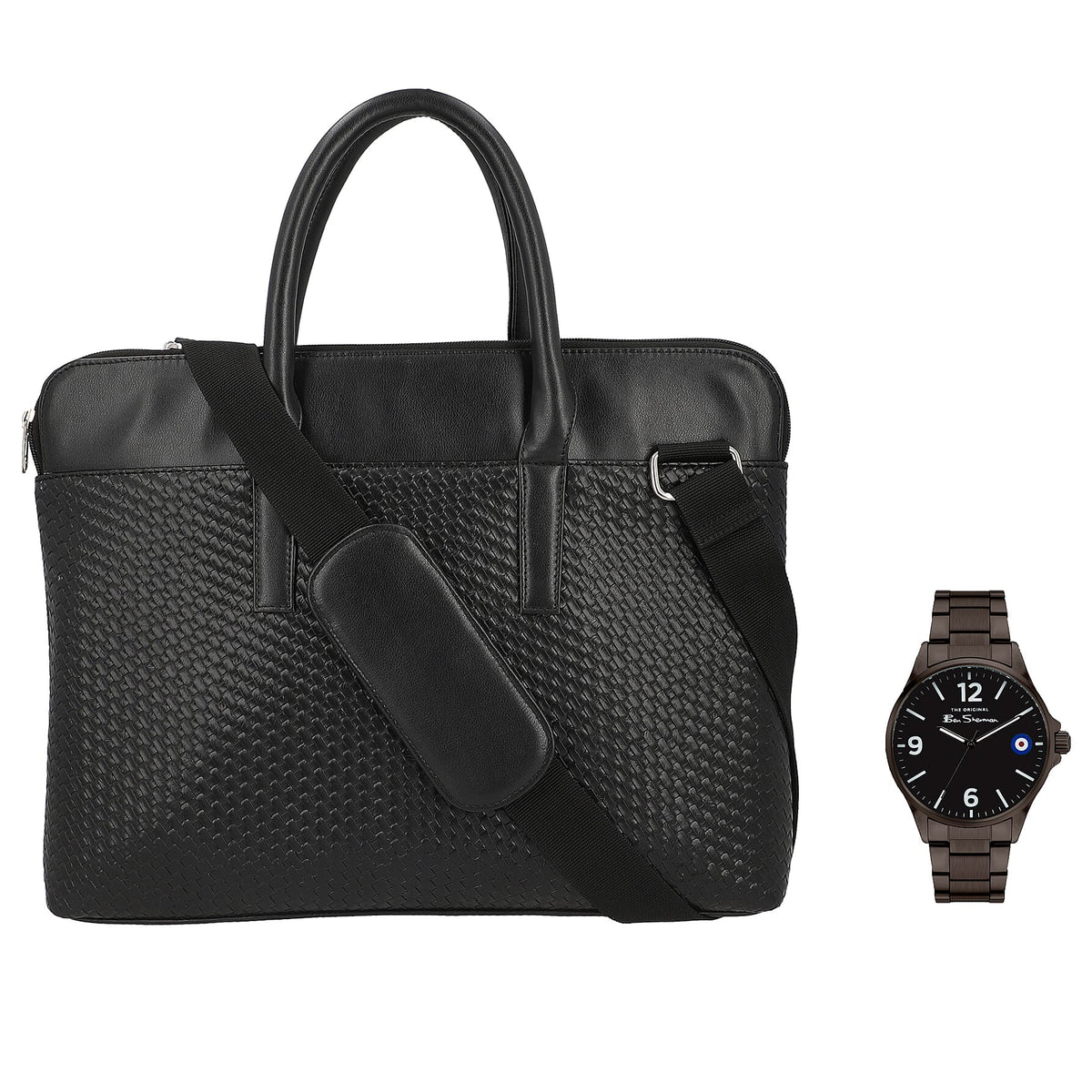 One Time Deal - Ben Sherman Watch and La Marey Laptop Bag 221224044 0