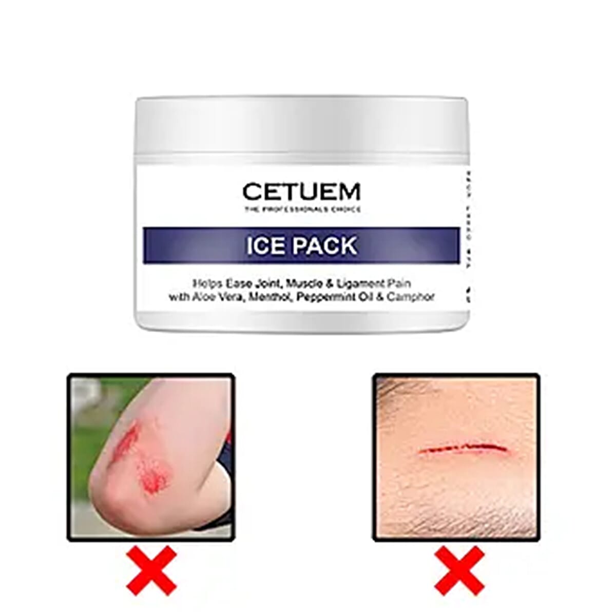 Pack of 2 Cetuem Ice Pack - 100ml each 221227320 3