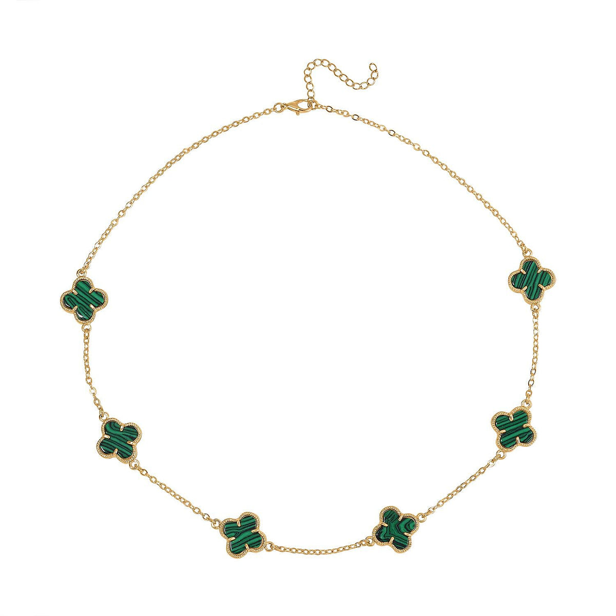Designer Inspired Closeout- Created Malachite Necklace ( Size 20) and Bracelet ( Size 7.5) with Extenders 221237222 2