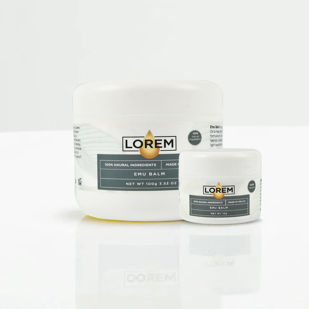 Lorem Emu Balm Pain Relief Cream Duo 100g and 10g 221237291 0