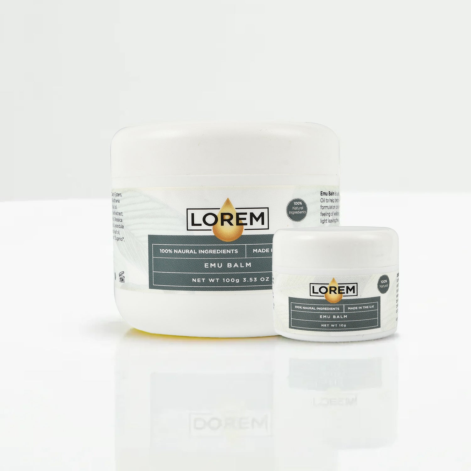 Lorem Emu Balm Pain Relief Cream Duo 100g and 10g 221237291 0