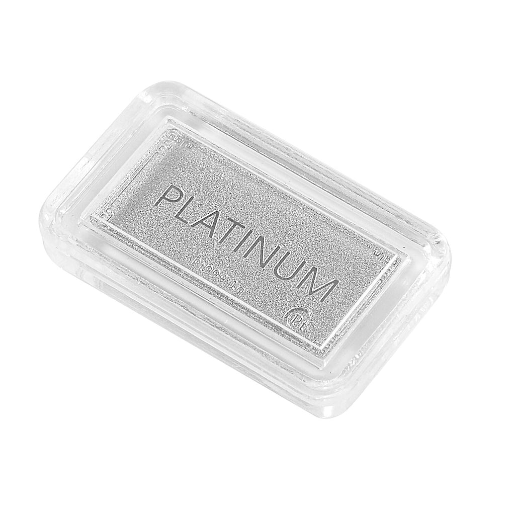 Best Deal on Set of 2 Platinum Bars - 999 Platinum (99.9% Purity) 2 gms