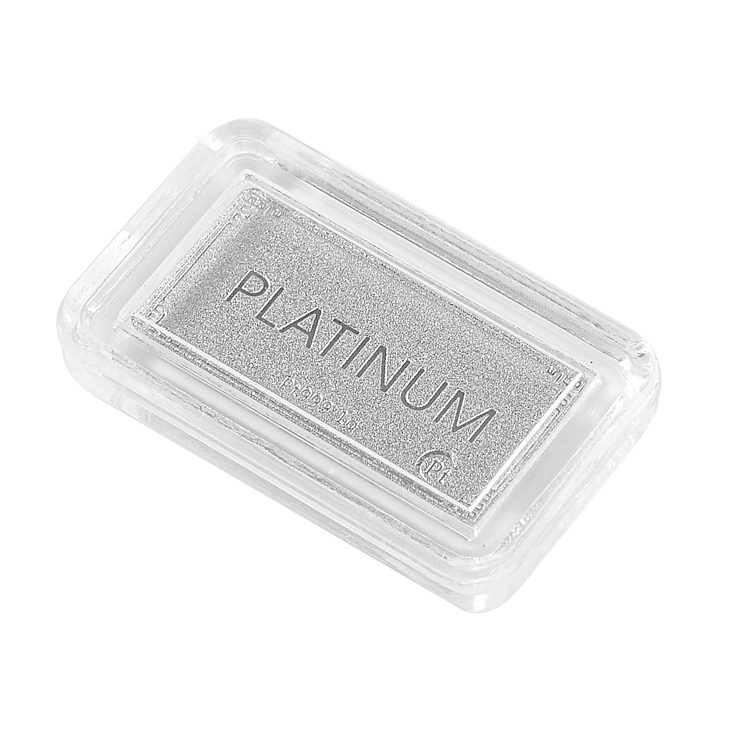 Best Deal on Set of 2 Platinum Bars - 999 Platinum (99.9% Purity) 2 gms 221238071 3