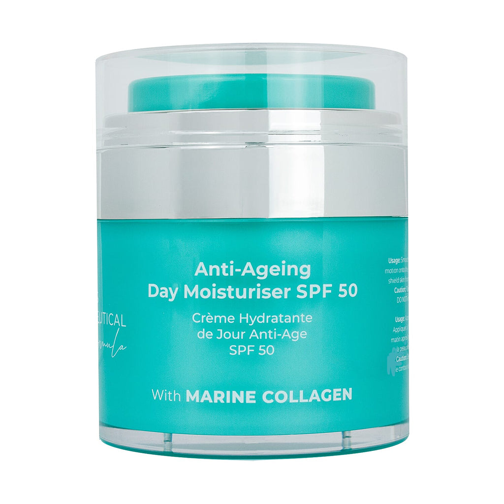Doctors Formula- Marine Collagen Anti-Aging Day Moisturiser SPF50 & New Arrival Doctors Formula Peptide Pro8 Recovery Extreme Cream 50ml Bundle