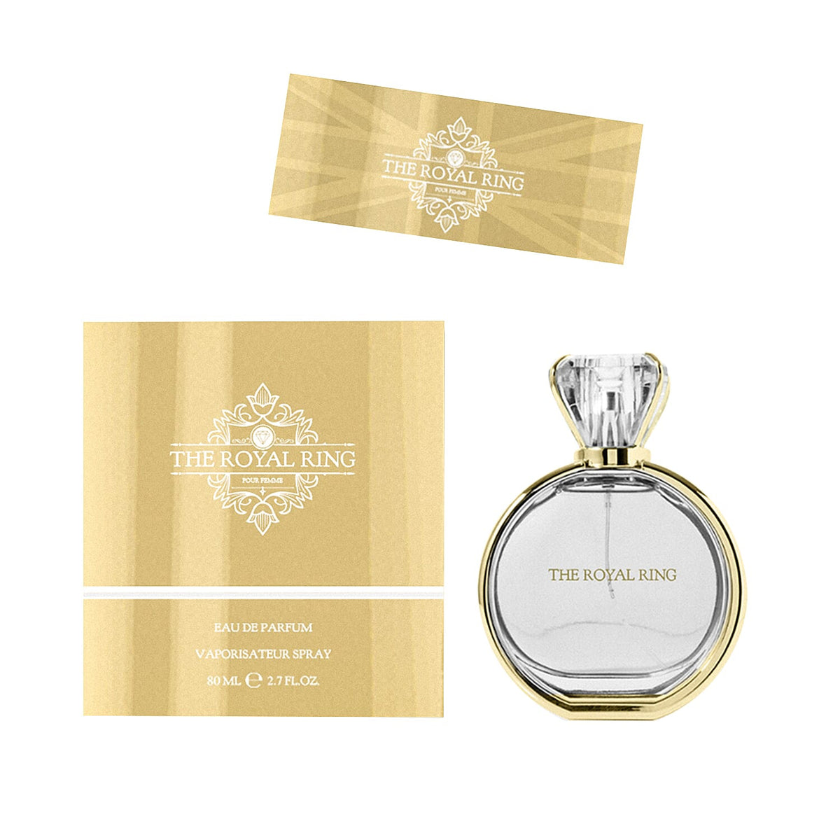 Set of 2 - The Royal Ring Eau De Parfum - Gold 221241256 1