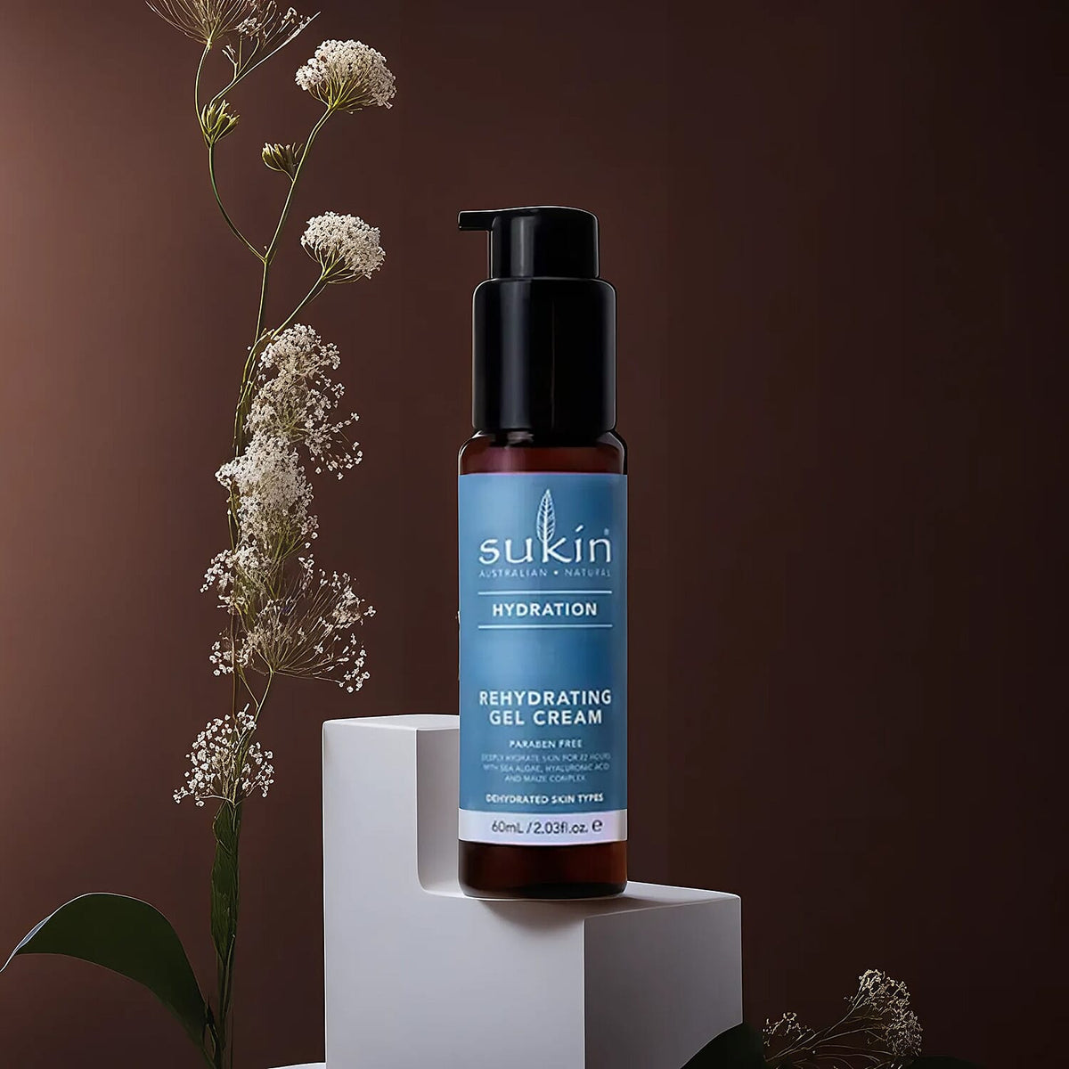 Sukin Hydration Set - Rehydrating Gel Cream - 60ml, Hydrafusion Night Cream - 60ml and Hydra Eye Gel - 15ml 221241263 1