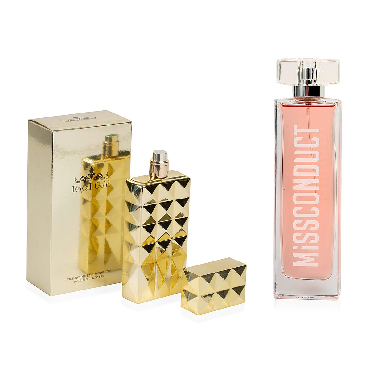 Christmas Cracker Deal - Royal Gold (EDP) Perfume and Missconduct (EDP) Perfume 221241988 0