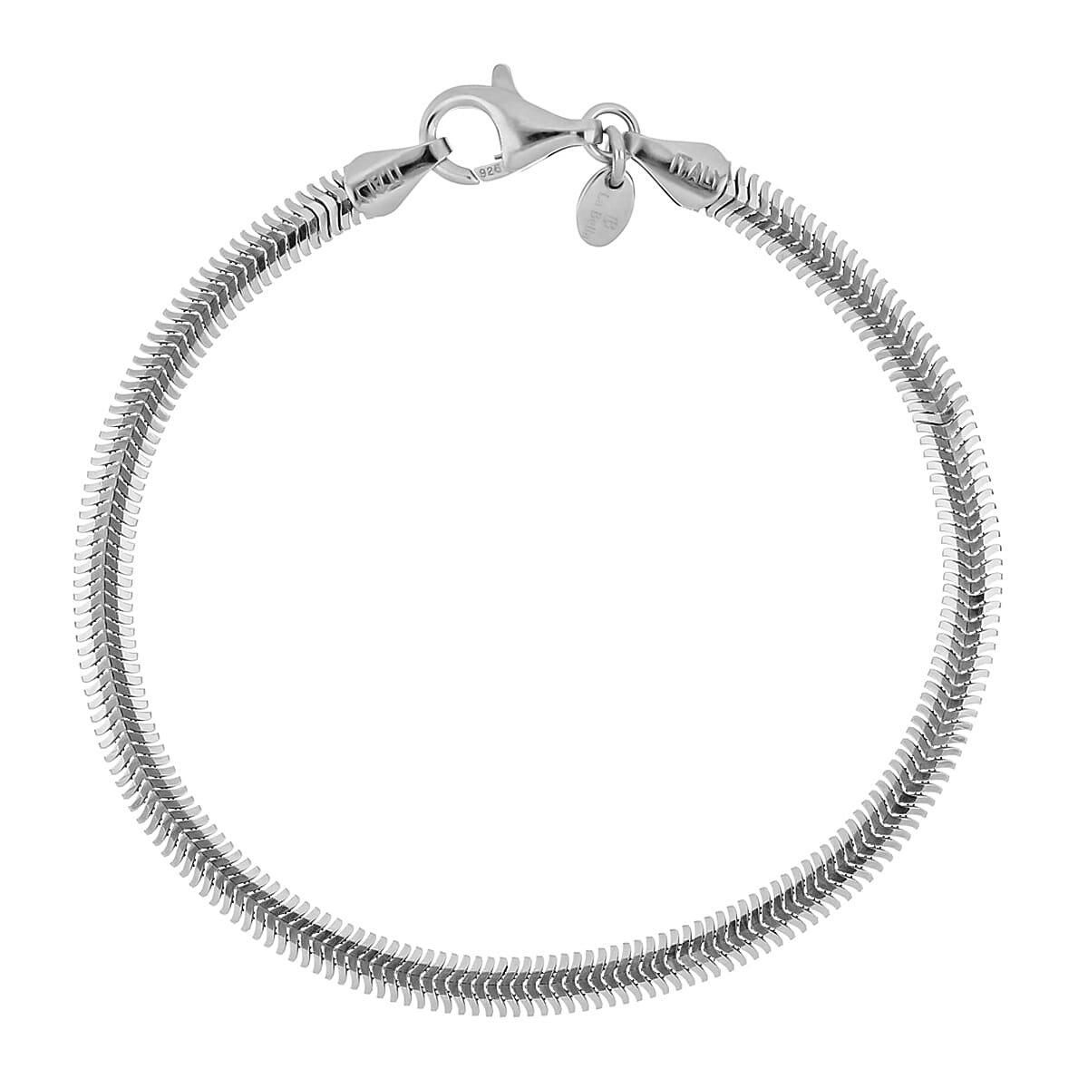 Christmas Cracker Deal - La Bella Silver Herringbone Bracelet, Silver Knot Earrings, Silver Cross Pendant 221242015 3