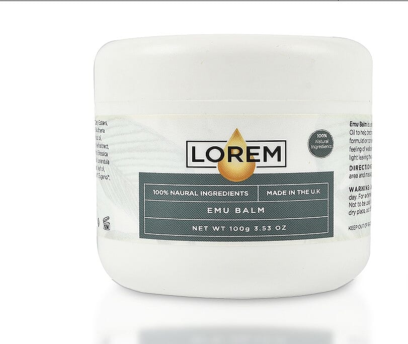 Lorem - Emu Balm (Pain Relief) - 100g & Lorem - Emu Balm (Pain Relief) - 10g Bundle