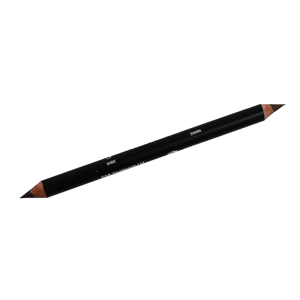 Eye Look Set - Shavata- Kylie Stencil with Double Ended Pencil (4x3 = 12 Brow Shape Sheets) and Manhattan Eyemazing 12ml Mascara - Black