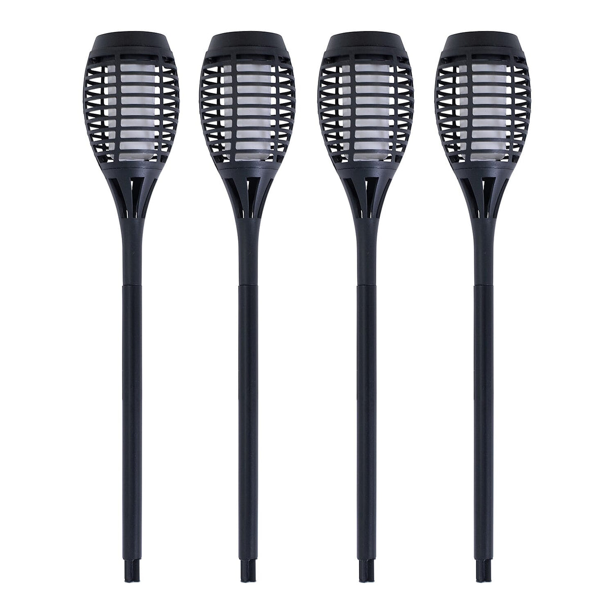 Set of 8 Solar Stake Lights - Outdoor Garden Pathway Lamps 221244016 2