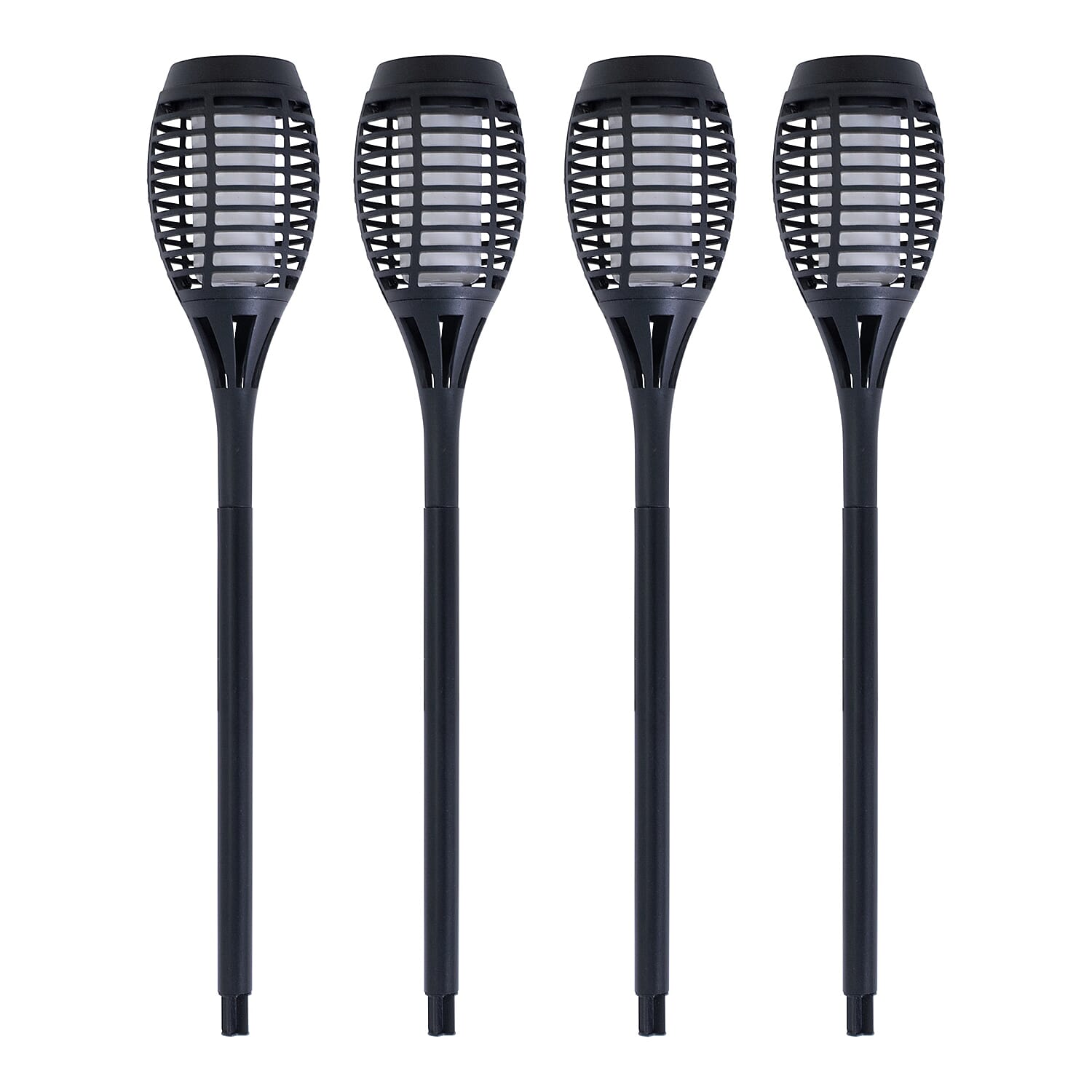 Set of 8 Solar Stake Lights - Outdoor Garden Pathway Lamps 221244016 2