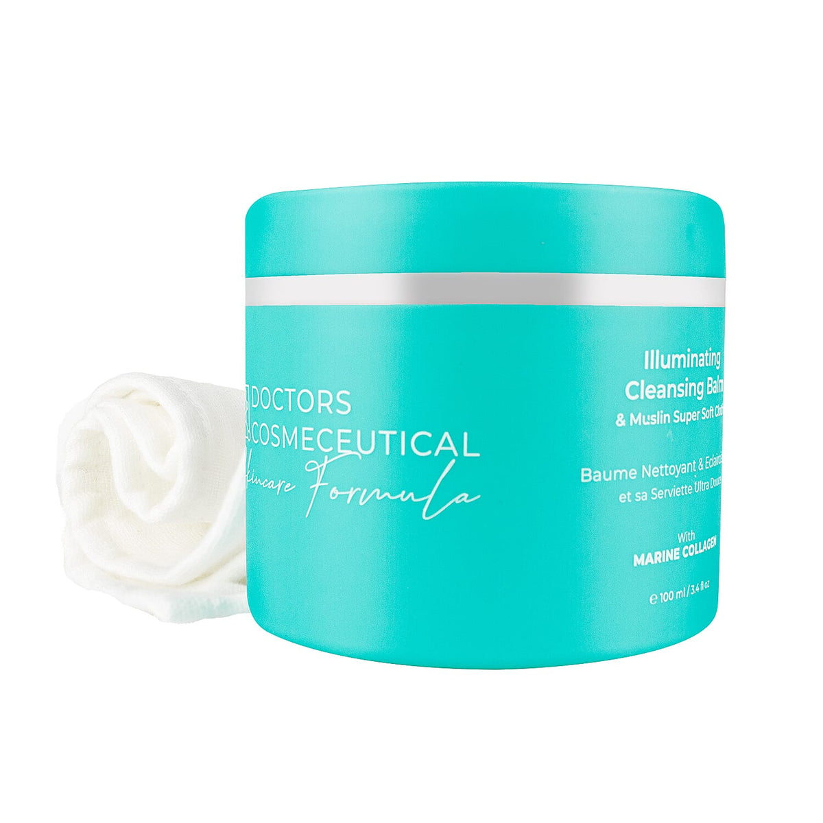 Doctors Formula Offer - Marine Collagen - Eye Cream 15mL, Anti-Ageing Day Moisturiser - 50mL &amp; Illuminating Cleansing Balm with Muslin Clot- 100mL 221246405 2