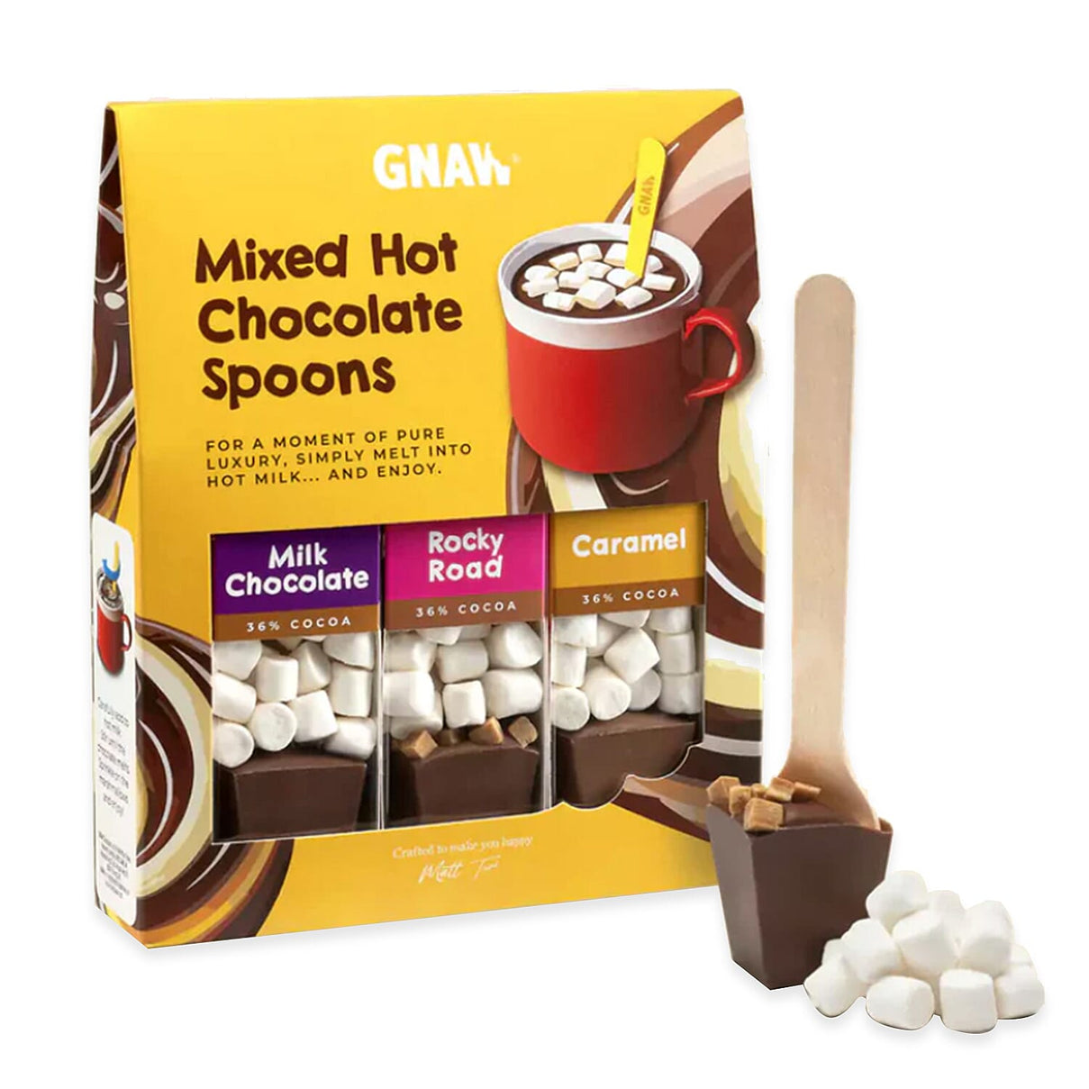 2 Packs of 3 Gnaw Hot Chocolate Shot Gift Set 221247683 1