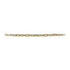Bond Steet Close Out  - 9K Yellow Gold Bracelet (Size - 7.5) with Lobster Clasp Gold Wt. 8.89 Gms & 9K Yellow Gold Magnetic Lock with Spring Ring Clasp