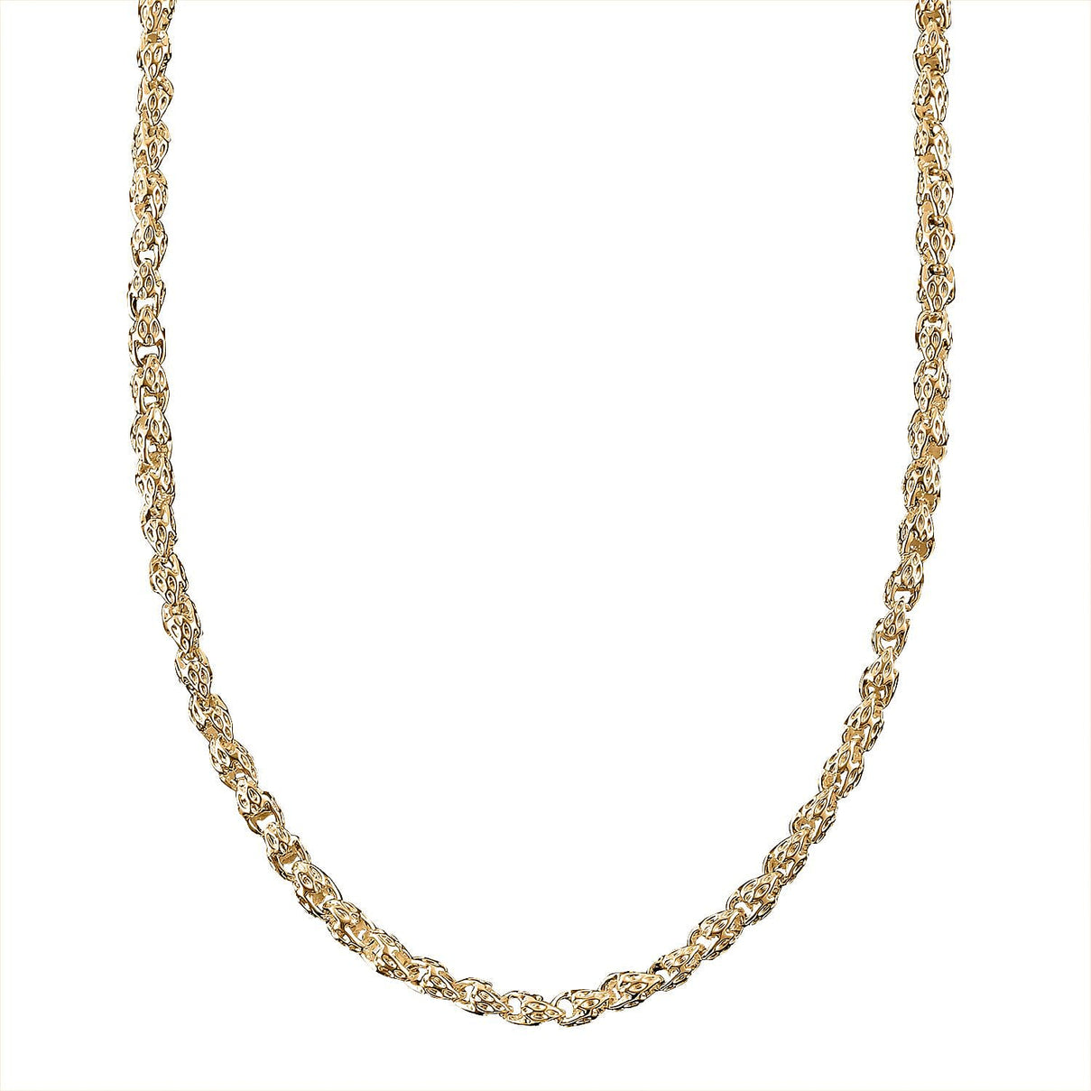 Designer Inspired - Lotus Link Necklace (Size 20) and Bracelet (Size 7.5) 221250397 1