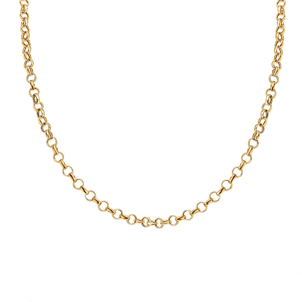Buy More Save More - 9K Belcher & Curb Necklace (Size 18)