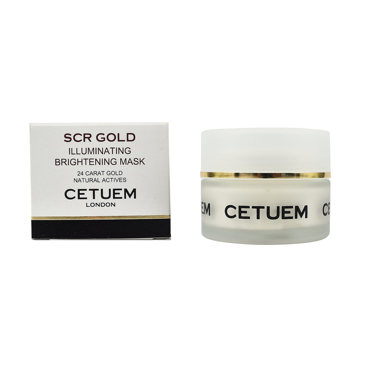 Cetuem Set of Exfoliating Gel &amp; SCR Gold Illuminating Mask 221250858 2