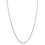 9K Cable Necklace & Heart Pendant 2.10 Grams