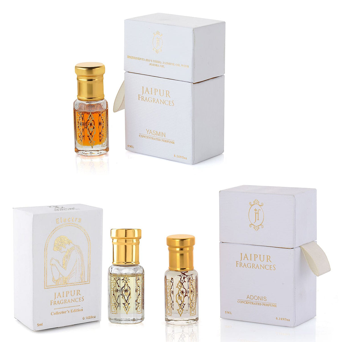 Jaipur Fragrances x 3 (Jasmine,Electra,Adonis) 221255529 0