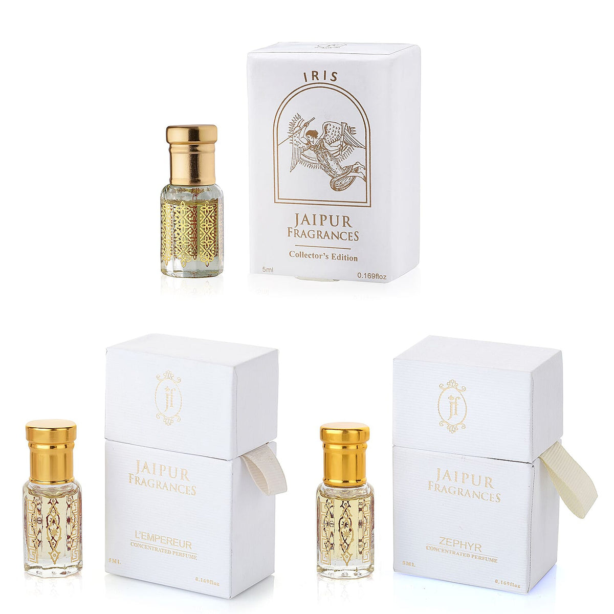 Jaipur Fragrances x 3 (Empereur,Iris,Zephyr) 221255530 0