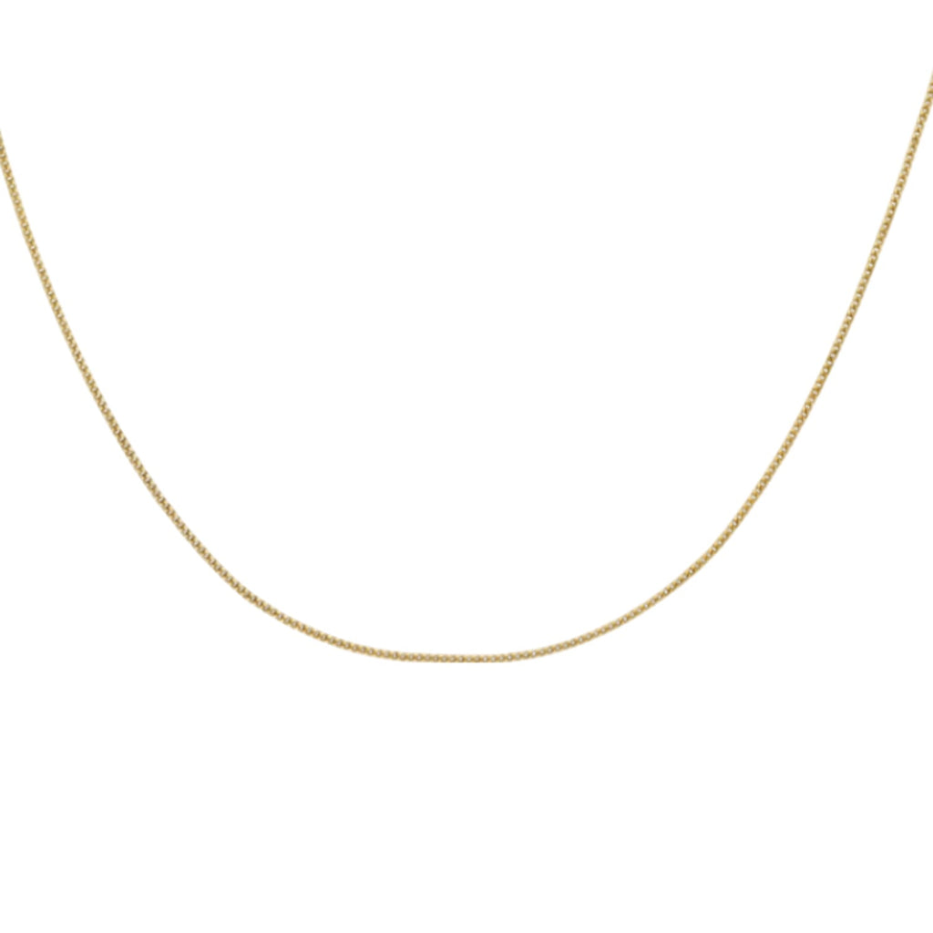 24K Yellow Gold Bar Pendant and Curb Necklace Bundle