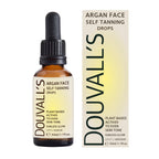 Douvalls Argan Body Self Tanning Spray 60ml with Face Drops 30ml- Light-Medium