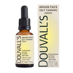 Douvalls Argan Body Self Tanning Spray 60ml with Face Drops 30ml- Medium-Dark