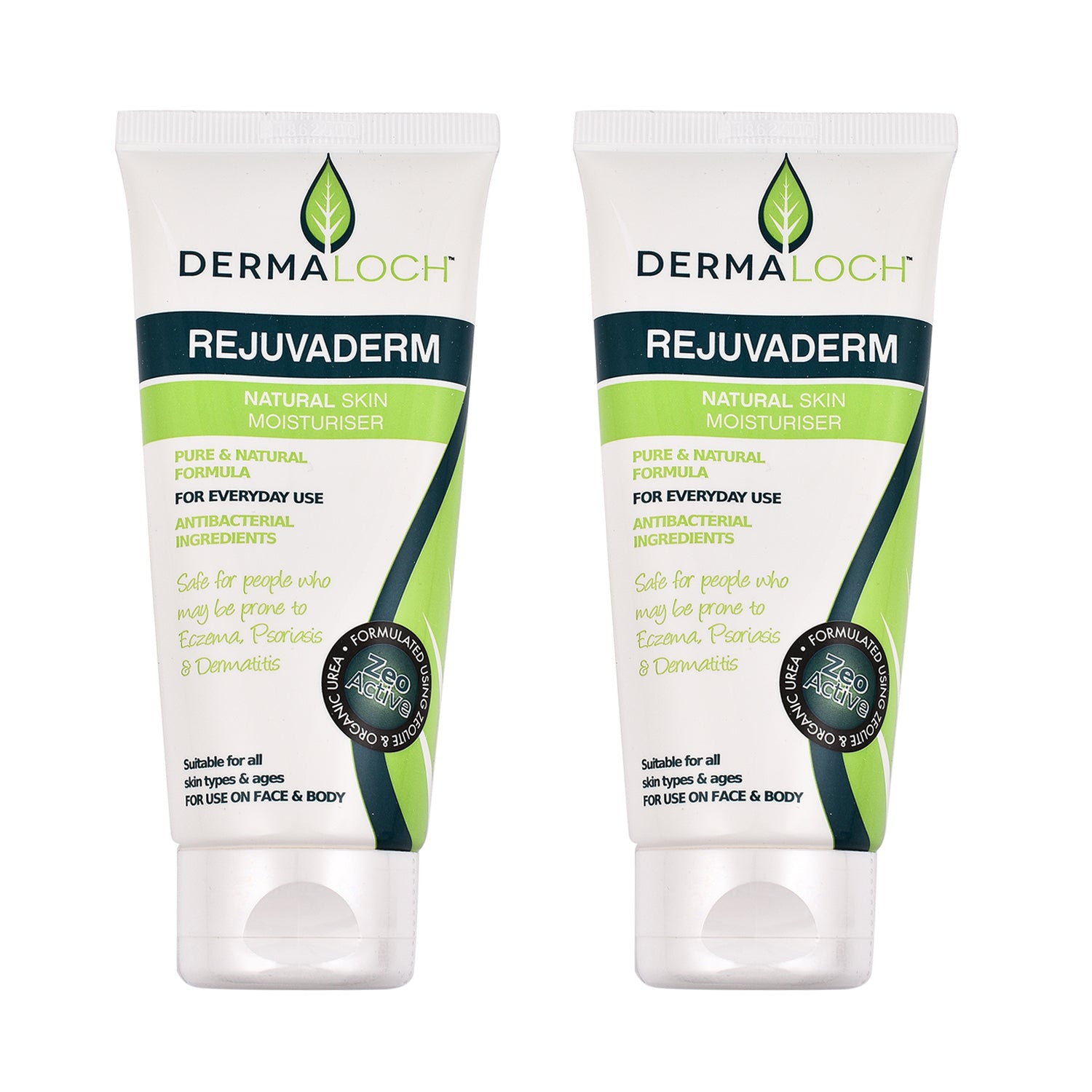 Dermaloch Hydration Duo - Natural Skin Moisturiser for Dry and Sensitive Skin (100ml each) 221259919 0