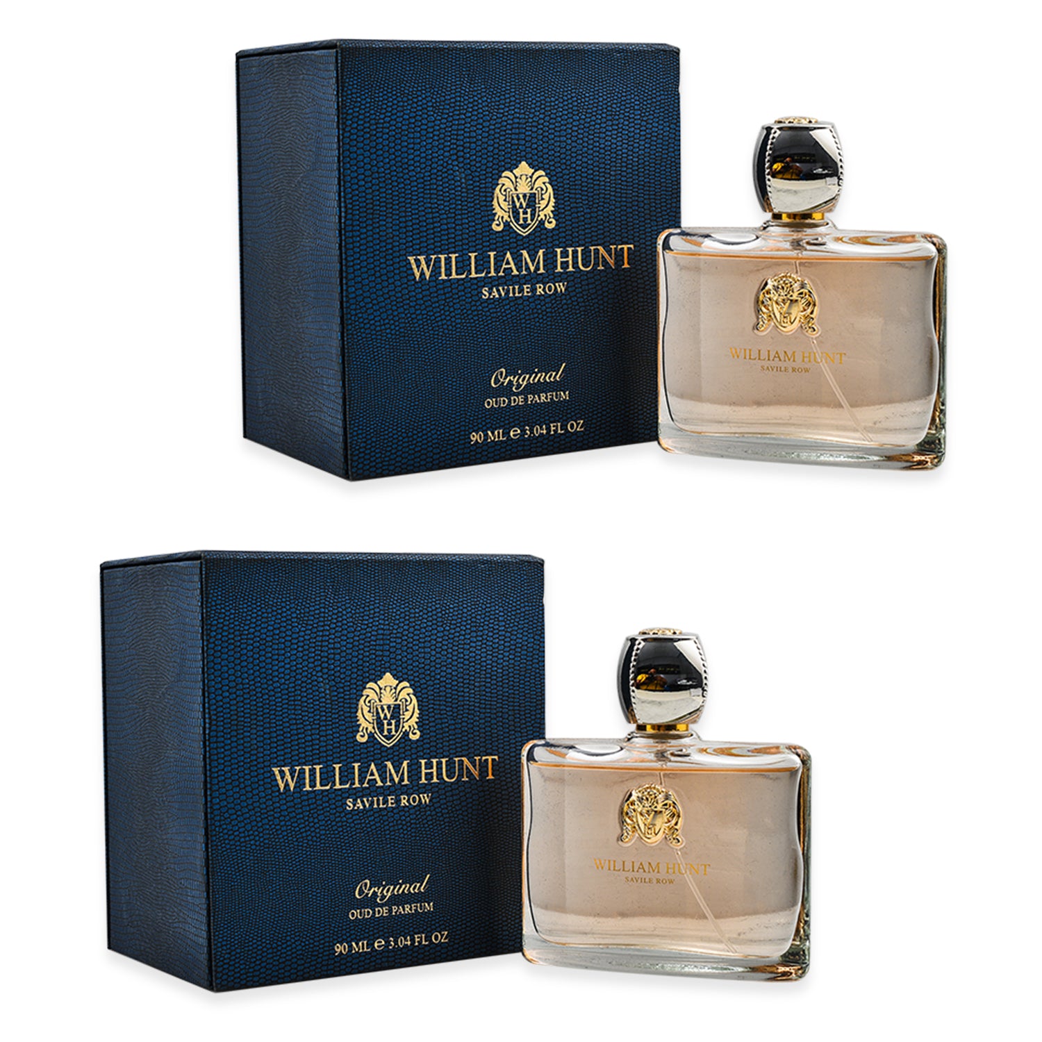 William Hunt Signature Set of 2- Oud Eau De Parfum - Winner of the 2018 Mens Fine Fragrance Award (90 ml each) 221260014 0