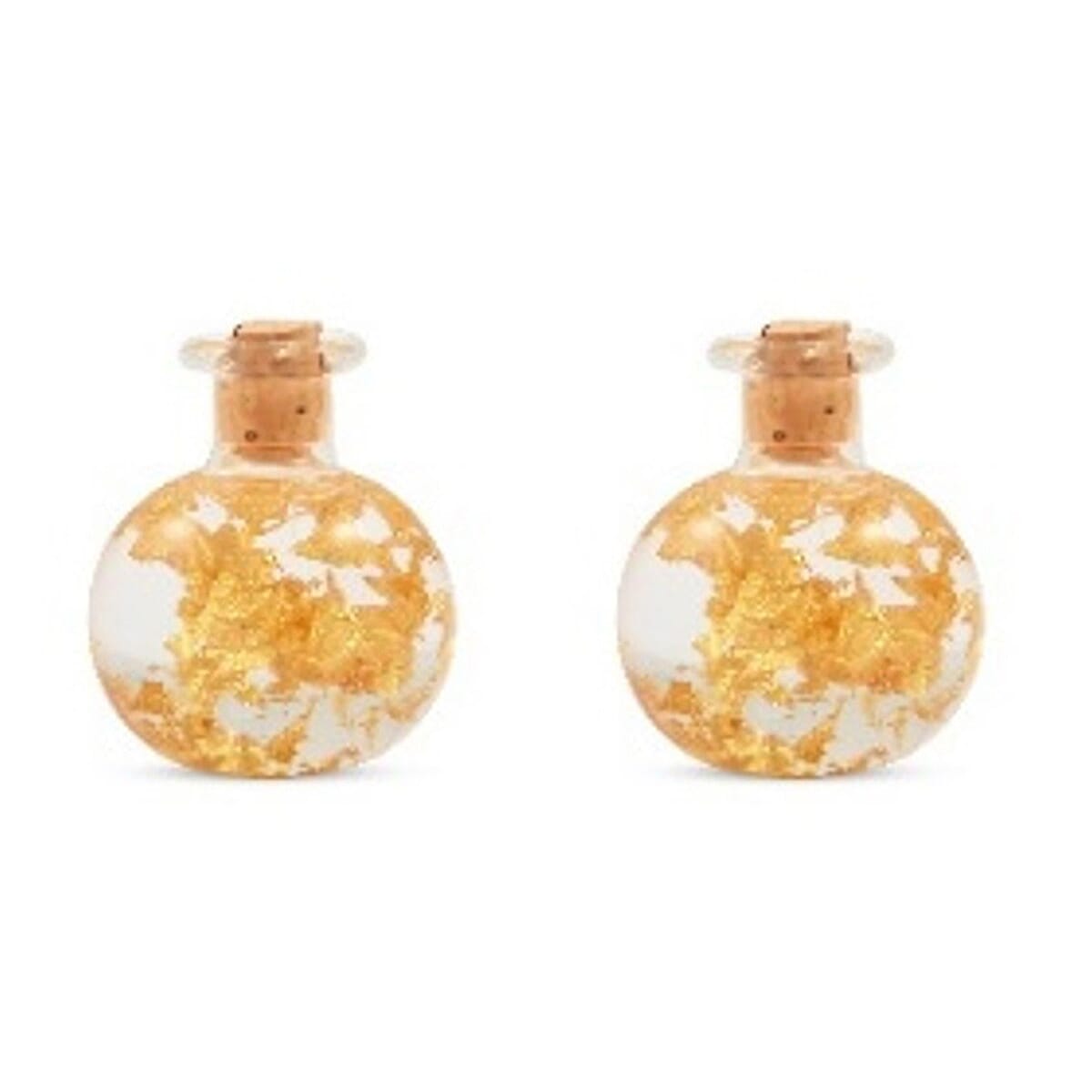 EASTER SPECIAL DOUBLE DEAL 22k Gold (91.6% Purity) Foil in Glass Bottle X2 221262754 0