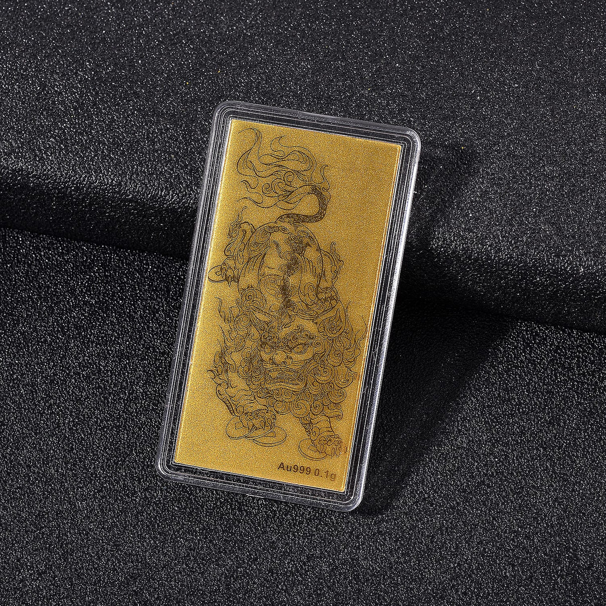 Set of 3 - 24K Yellow Gold Pixiu Pattern Collectables 221265059 2