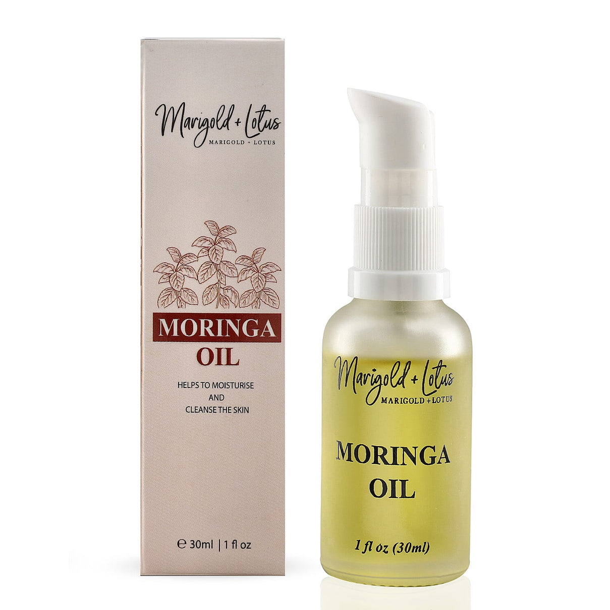 Marigold and Lotus Oils - Rosehip, Argan, Moringa Oils - 30ml each 221265474 1