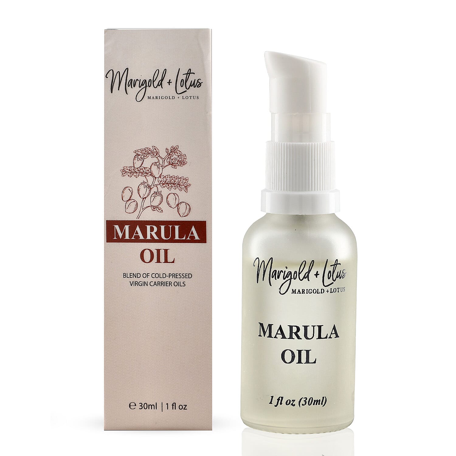 Marigold and Lotus Marula Moringa and Lavender Oils (30ml Each) 221266199 1