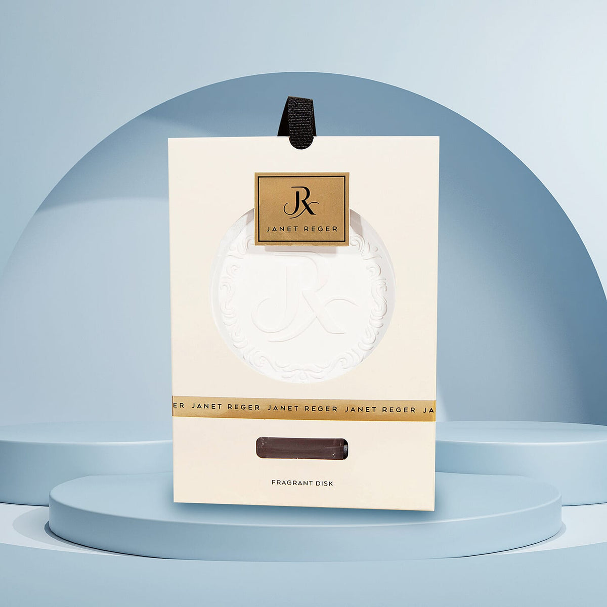 Set of 2 - Janet Reger Hanging Fragrance Disc - White 221266518 3