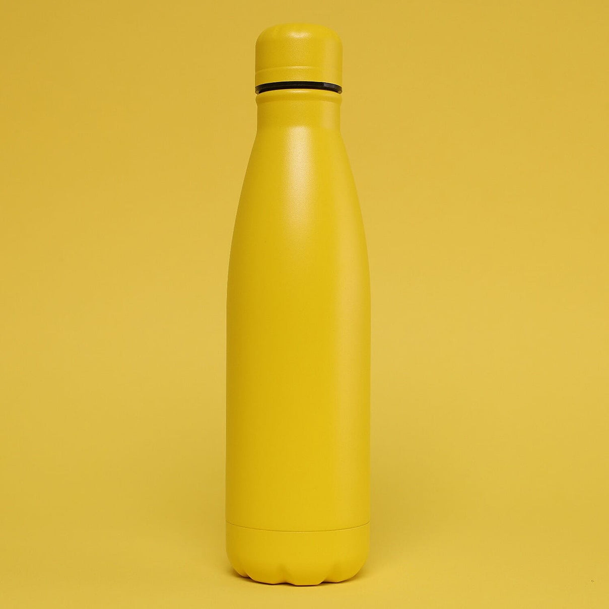 Set of 3 - Solid Color Water Bottle (500mL each) - Pink, White, Yellow 221269116 3
