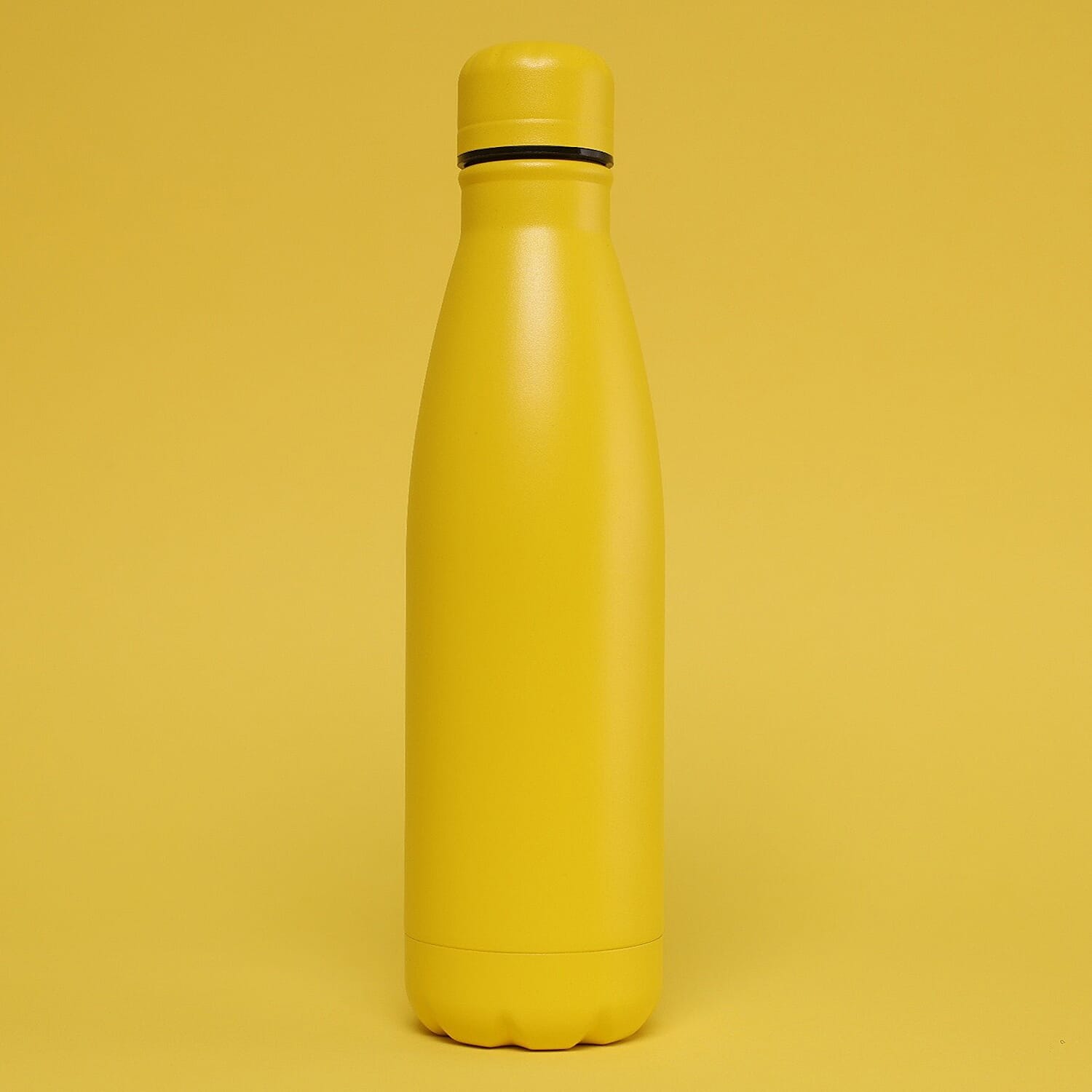 Set of 3 - Solid Color Water Bottle (500mL each) - Pink, White, Yellow 221269116 3