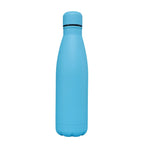 Set of 3 - Solid Color Water Bottle (500mL each) - Aqua, Green, Navy