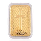 Set of 2 - 24K Yellow Gold Lady Fortuna and Golden Garce Foils