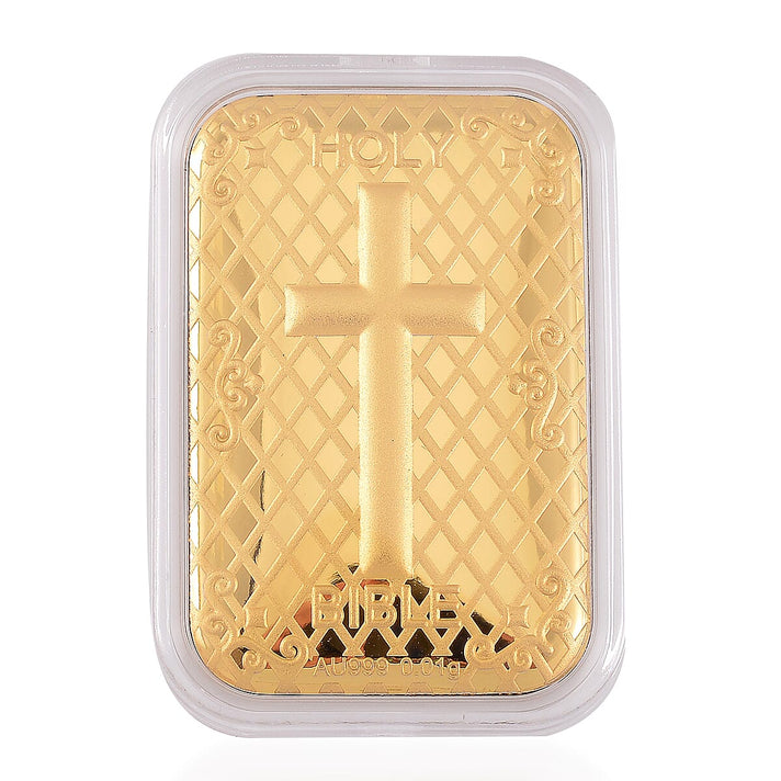 Set of 2 - 24K Yellow Gold Lady Fortuna and Golden Garce  Collectable 221269985 2