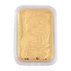 Set of 2 - 24K Yellow Gold Lady Fortuna and Golden Garce Foils