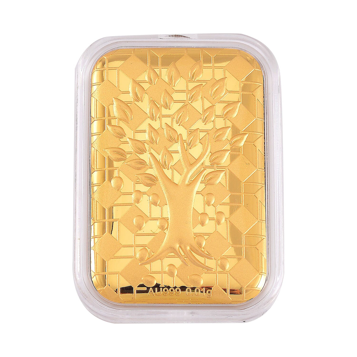 Set of 2 - 24K Yellow Gold Tree and Rose  Collectables 221269986 1