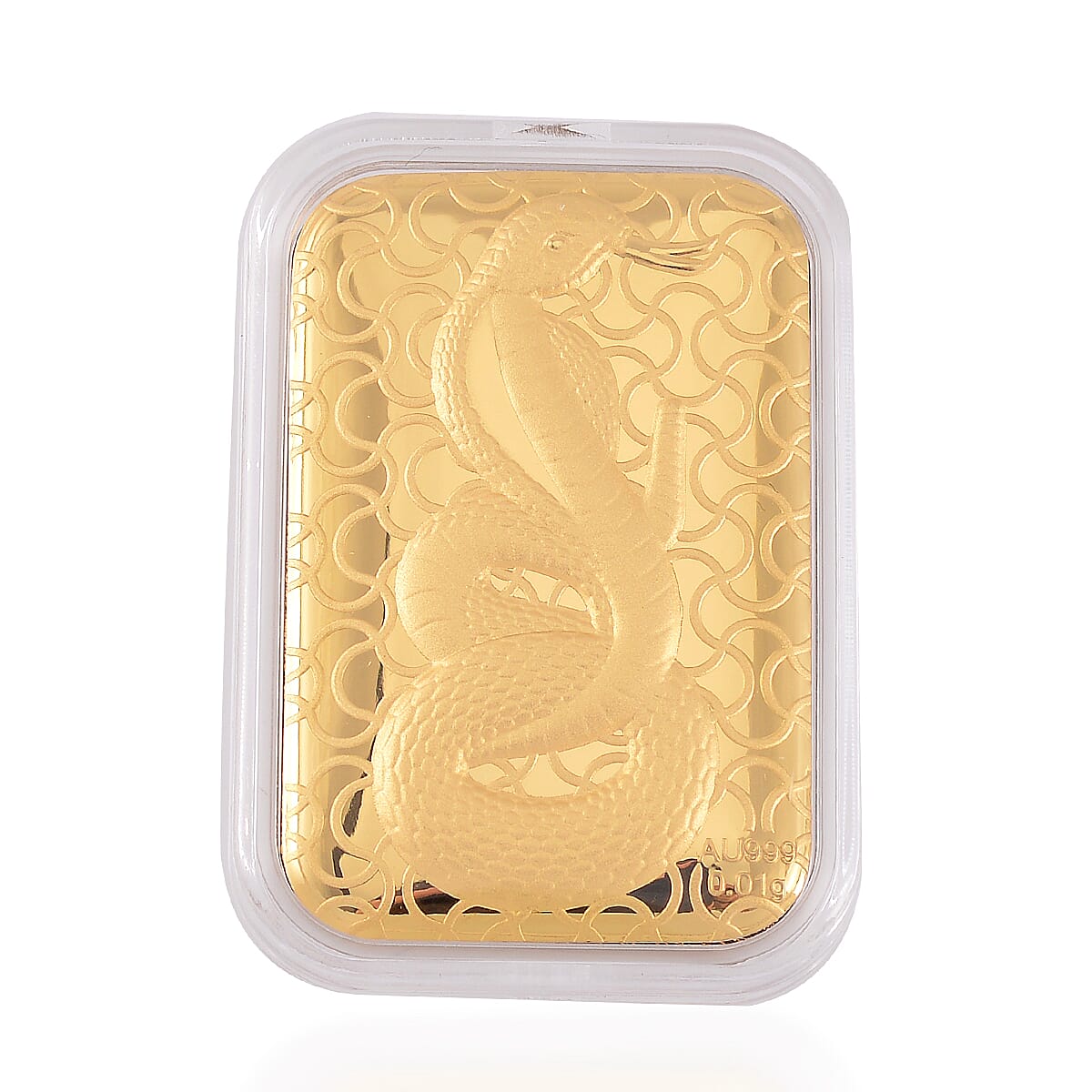 Set of 2 - 24K Yellow Gold Dragon and Snake  Collectables 221269995 1