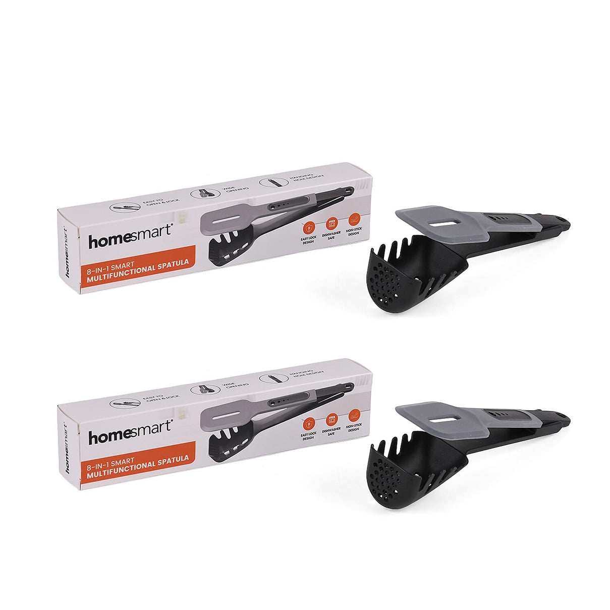 Pack of 2 - Cooking 8-in-1 Multifunctional Kitchen Utensil 221273385 0