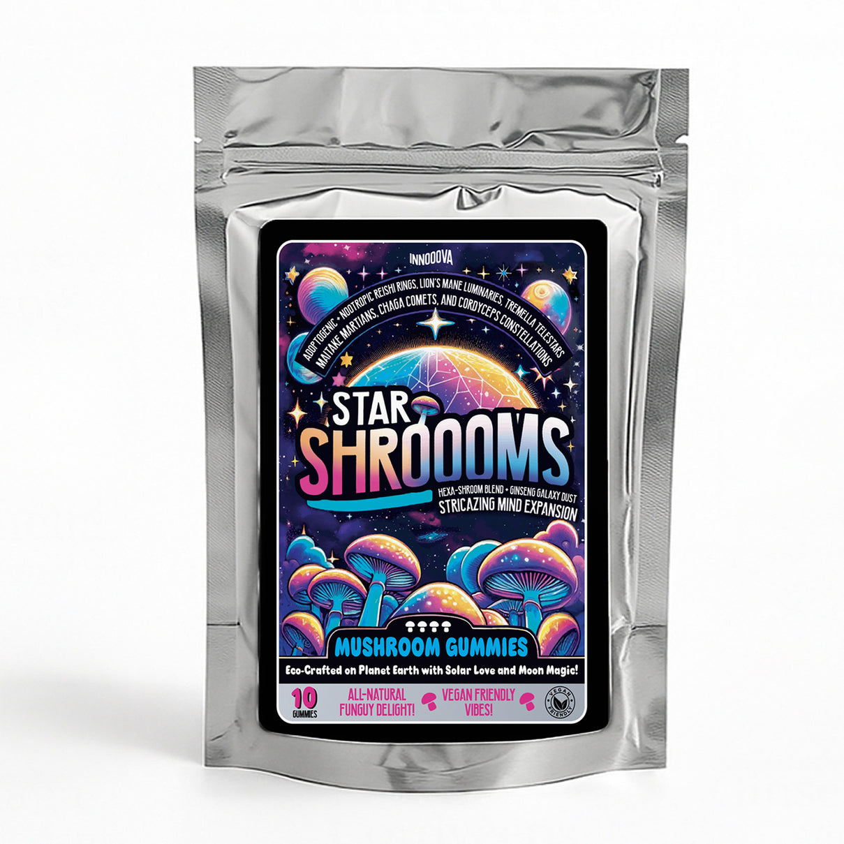Innooova Starshrooms 60 Gummie with FreeTrial Pack 221274832 1
