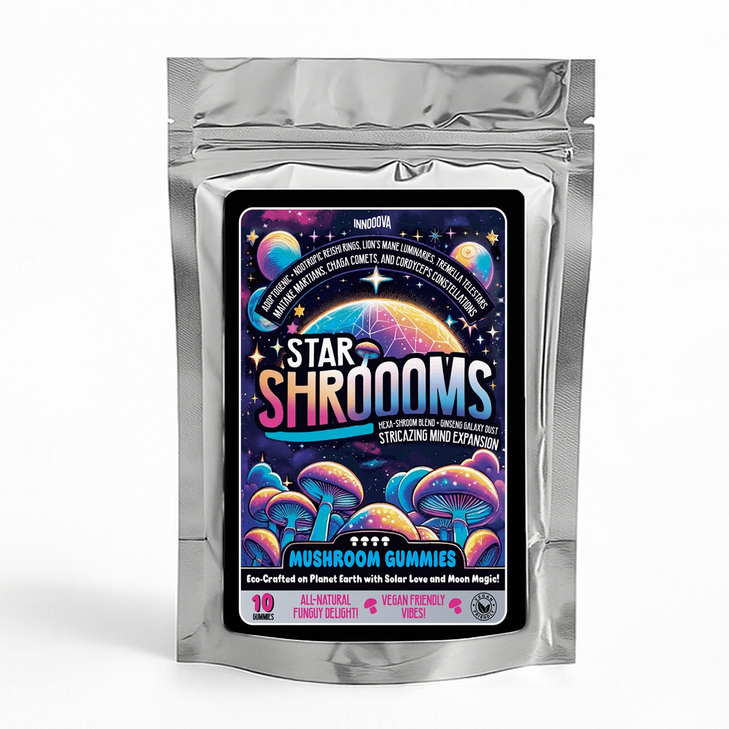 Innooova Starshrooms 60 Gummie with FreeTrial Pack 221274832 1