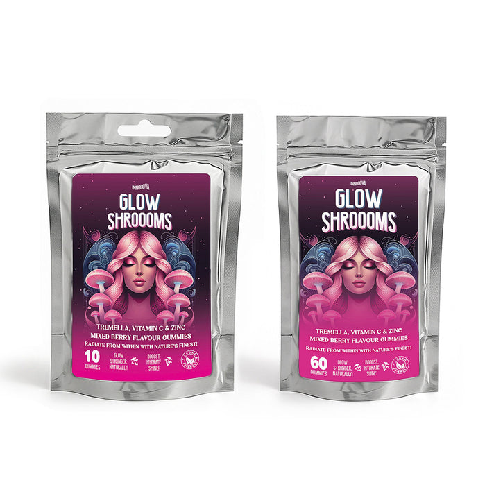 Innoova Glow Shrooms 60 Gummie with FreeTrial Pack 221274834 1