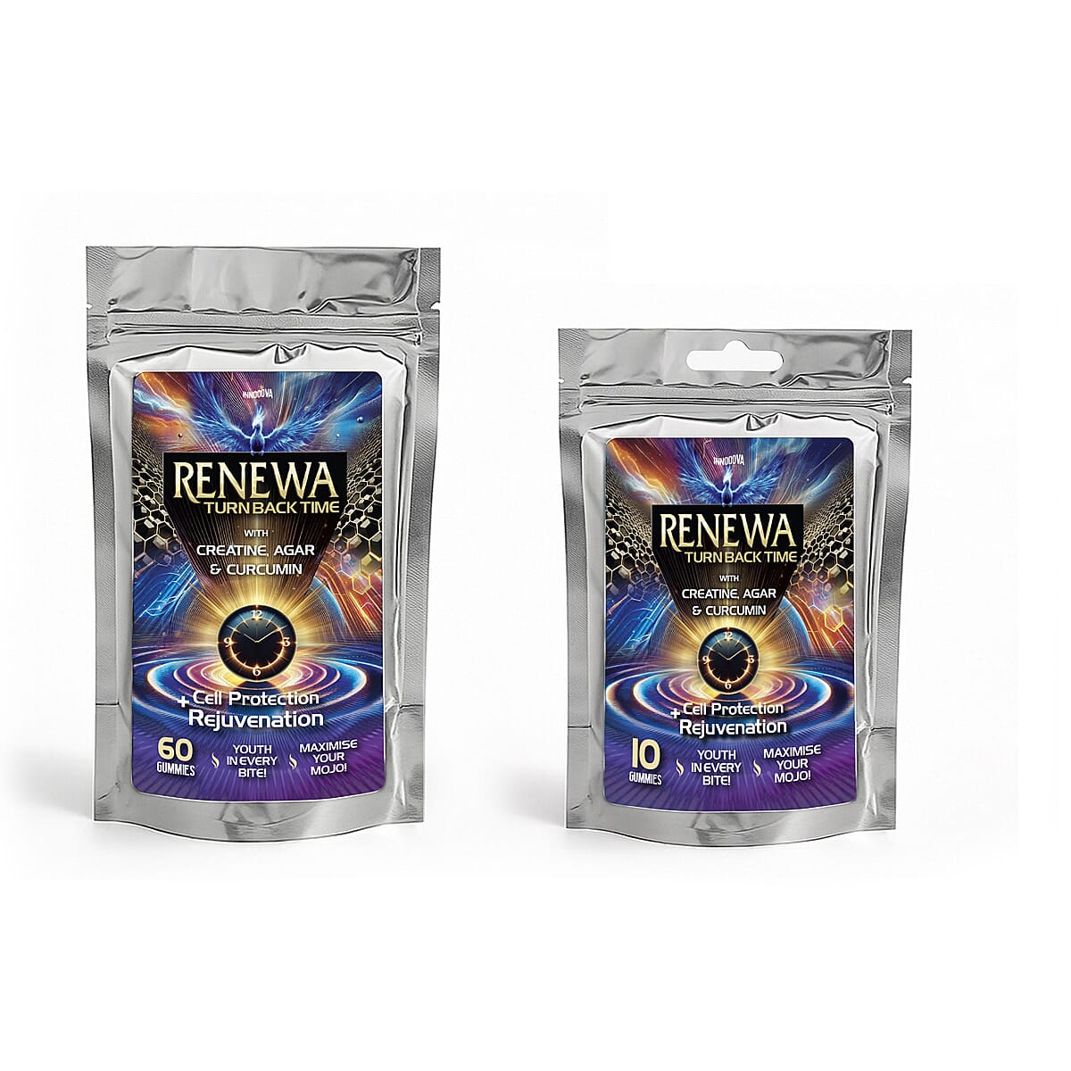 Gummies Innooova Renewa | 60 Gummies + 10 Gummies Pack Free | Creatine + Curcumin 221276487 0