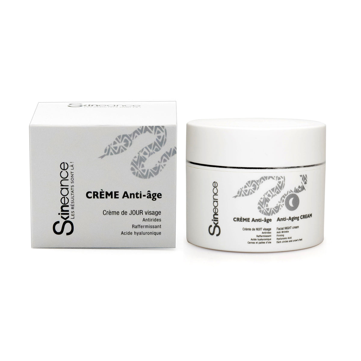 SKINEANCE Christmas Radiance Gift Set - Snake Venom Anti-Ageing Day &amp; Night Creams 50ml each, Face Serum 30ml, Serum for Sensitive Areas 15 ml &amp; Micellar Water 200 ml 221279583 1