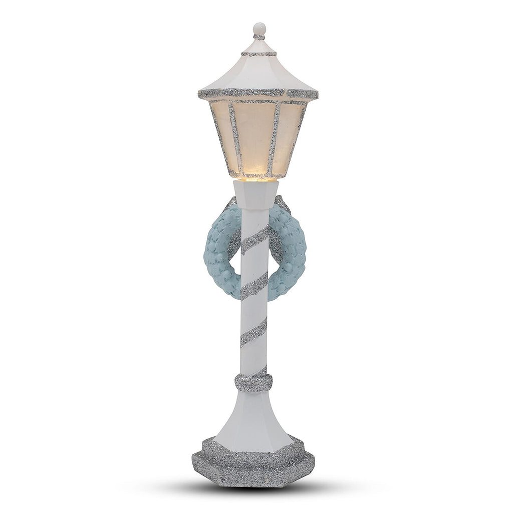 Set of 2 Christmas Lamp - White